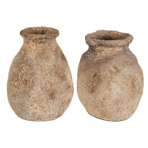 Ancient Echos Indoor-Outdoor Vases, S/2 - decor accents and accessories for every room | Image 6 | InSTYLE Home & Rugs