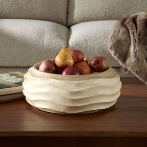 Waveform Bowl - modern decorative bowl for displaying fruit or decorative items | Image 1 | InSTYLE Home & Rugs