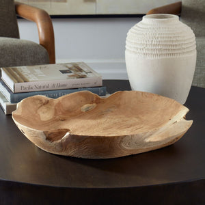 Organic Embrace Indoor-Outdoor Bowl - elegant decorative bowl for a unique centerpiece in any room | Image 5 | InSTYLE Home & Rugs