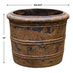 Weathered Relic Indoor-Outdoor Planter - stylish plant pot for home or office decor | Image 6 | InSTYLE Home & Rugs