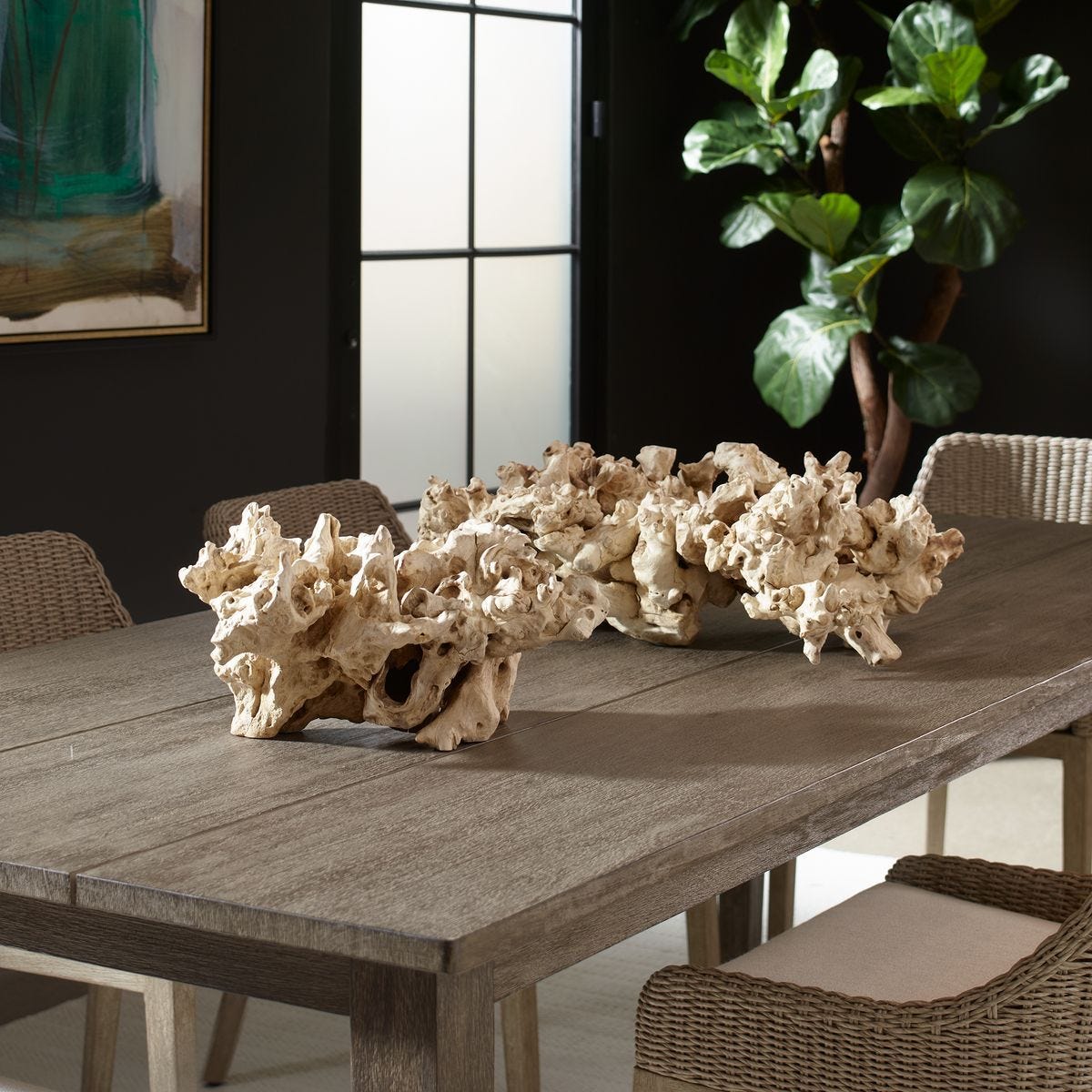 Elemental Root Indoor-Outdoor Sculptures, S/2 - stylish home accessories to complete your decor | Image 1 | InSTYLE Home & Rugs