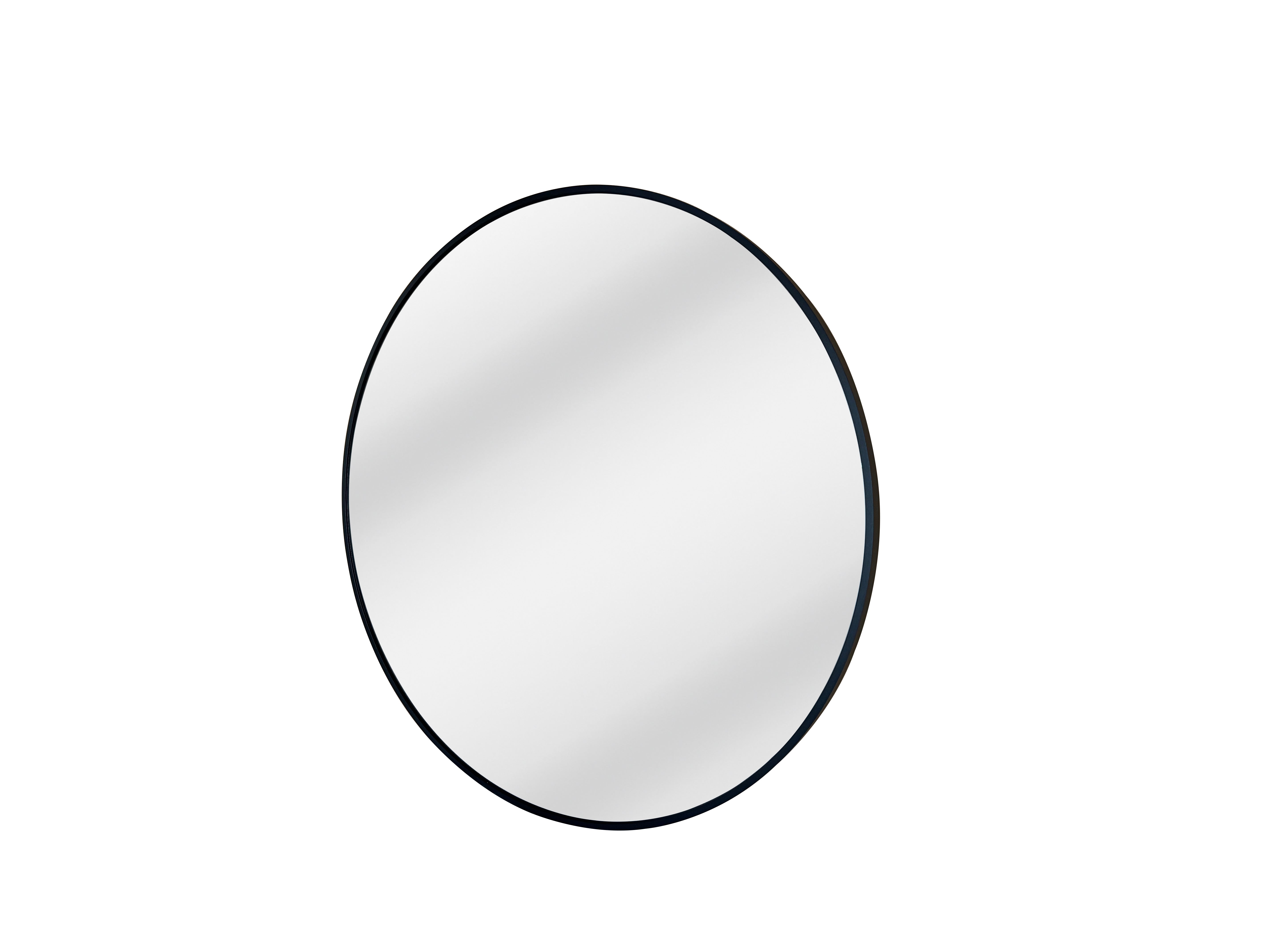 Georgia Round Wall Mirror: Black Frame - elegant and functional accent pieces for any room | Image 2 | InSTYLE Home & Rugs