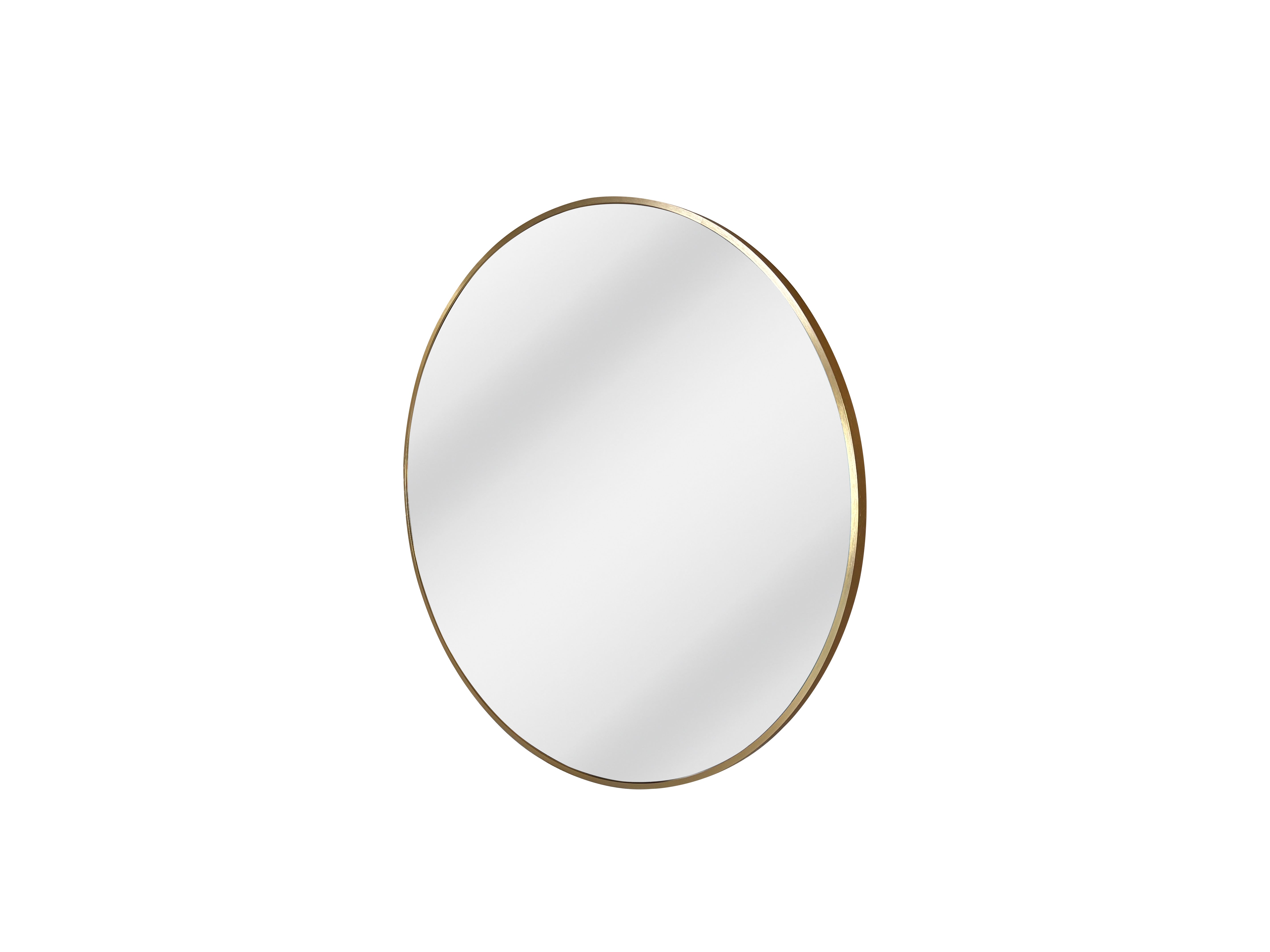 Georgia Round Wall Mirror: Gold Frame - perfect accent mirrors for walls | Image 2 | InSTYLE Home & Rugs