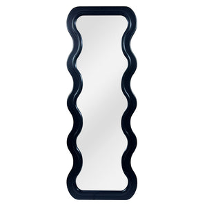 Marlon Floor Mirror: Matte Black Frame - elegant and functional accent pieces for any room | Image 1 | InSTYLE Home & Rugs