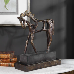 Titan Horse Sculpture - decor accents and accessories for every room | Image 7 | InSTYLE Home & Rugs