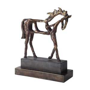Titan Horse Sculpture - decor accents and accessories for every room | Image 8 | InSTYLE Home & Rugs