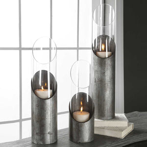 Karter Candleholders, S/3 - modern accessories for a personalized living space | Image 1 | InSTYLE Home & Rugs