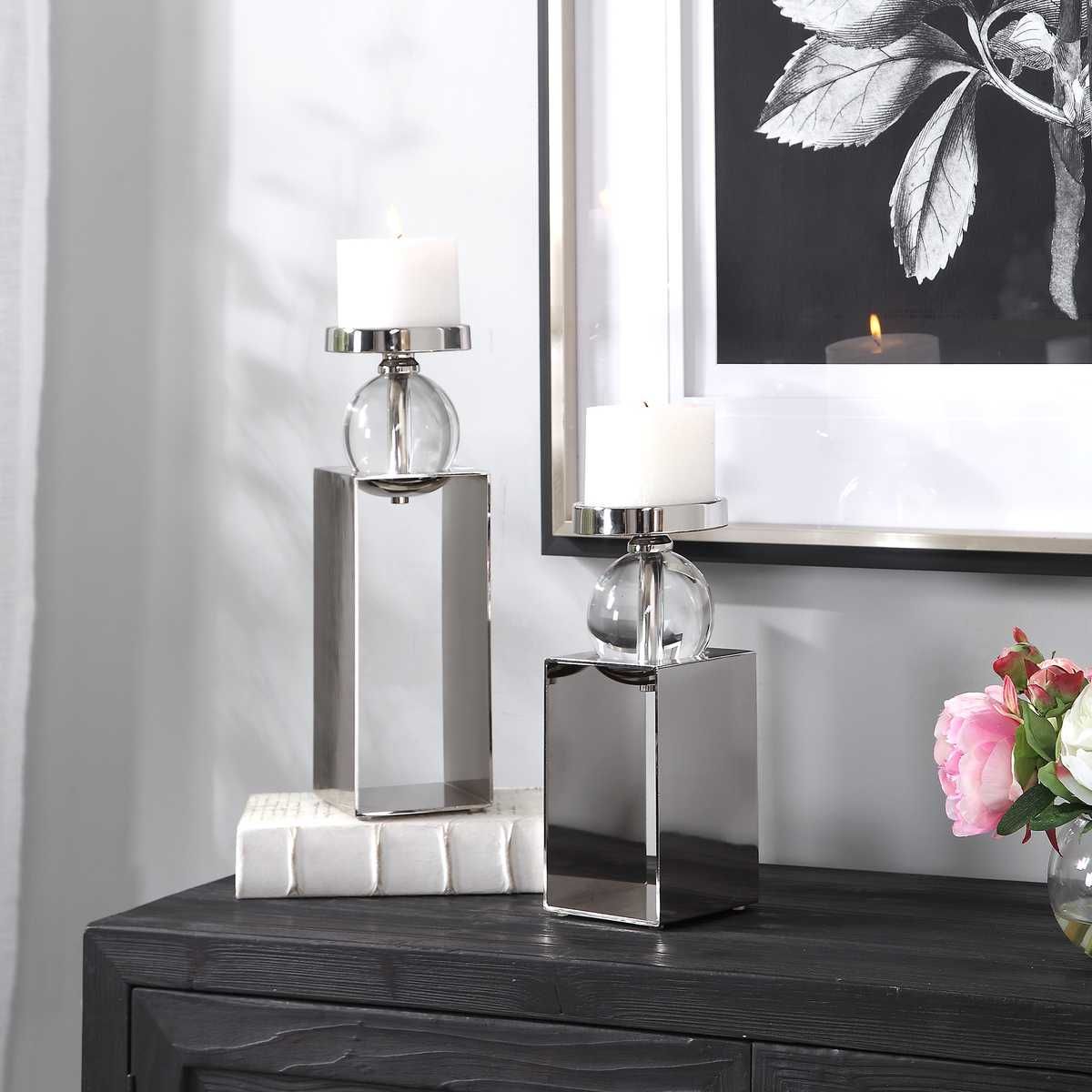 Lucian Candleholders, S/2 - modern accessories for a personalized living space | Image 1 | InSTYLE Home & Rugs