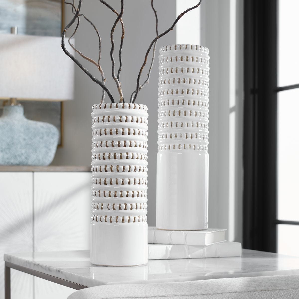 Angelou Vases, S/2 - decor accents and accessories for every room | Image 1 | InSTYLE Home & Rugs