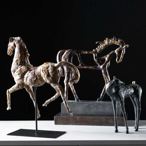 Caballo Dorado Sculpture - modern accessories for a personalized living space | Image 5 | InSTYLE Home & Rugs