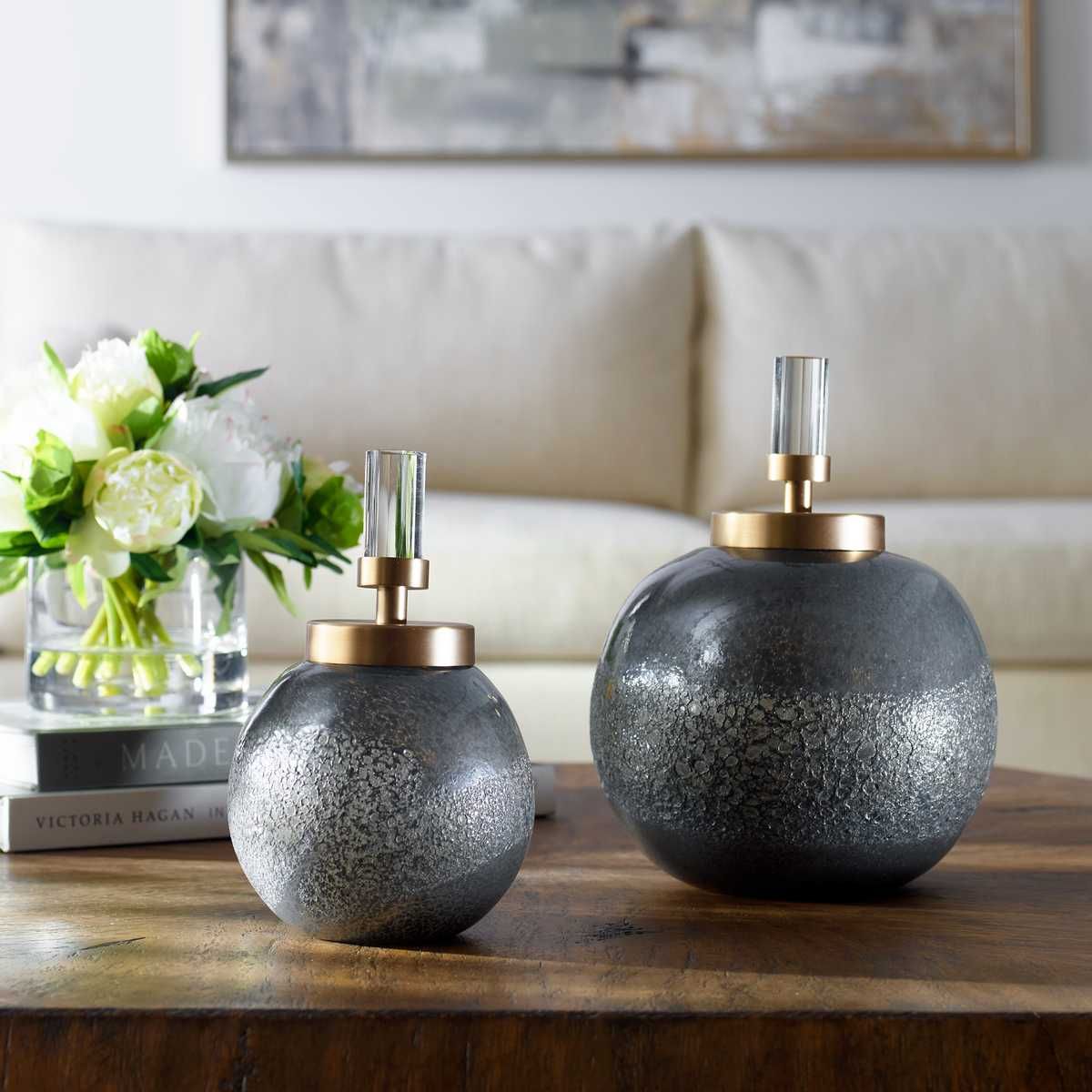 Cessair Bottles, S/2 - modern accessories for a personalized living space | Image 1 | InSTYLE Home & Rugs