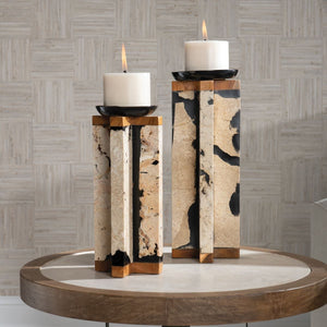 Illini Candleholders, S/2 - decor accents and accessories for every room | Image 1 | InSTYLE Home & Rugs