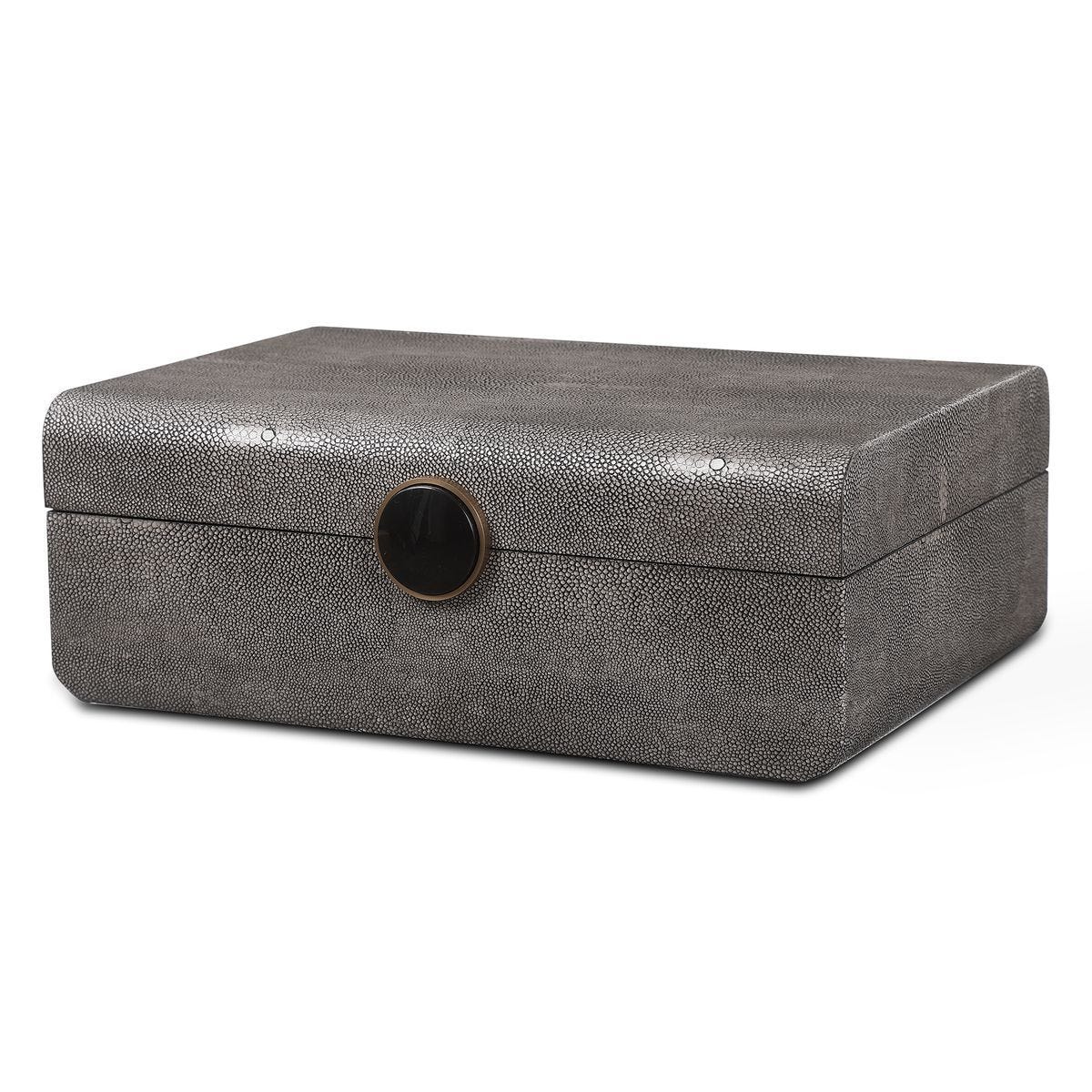 Lalique Box, Gray - stylish home accessories to complete your decor | Image 2 | InSTYLE Home & Rugs