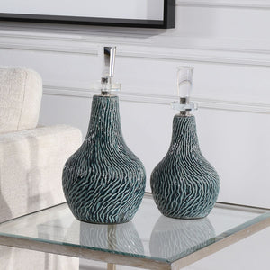 Almera Bottles, S/2 - decor accents and accessories for every room | Image 5 | InSTYLE Home & Rugs