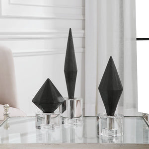 Alize, Black, S/3 - decor accents and accessories for every room | Image 6 | InSTYLE Home & Rugs