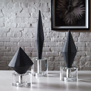Alize, Black, S/3 - decor accents and accessories for every room | Image 1 | InSTYLE Home & Rugs
