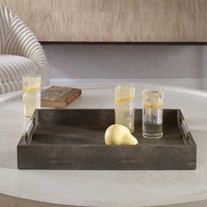 Wessex Tray, Gray - stylish tray to organize and display your favorite items | Image 8 | InSTYLE Home & Rugs