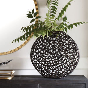 Web Vase - elegant vase for adding a touch of style to any room | Image 1 | InSTYLE Home & Rugs