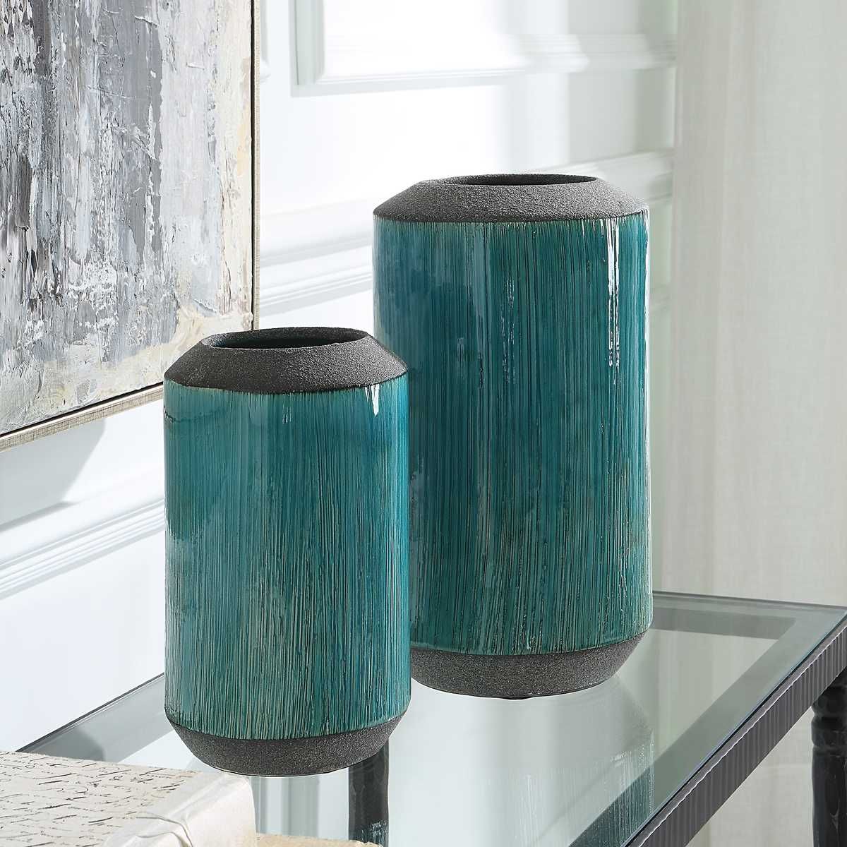 Maui Vases, S/2 - modern accessories for a personalized living space | Image 1 | InSTYLE Home & Rugs
