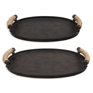 Viggo Trays, S/2 - decor accents and accessories for every room | Image 5 | InSTYLE Home & Rugs