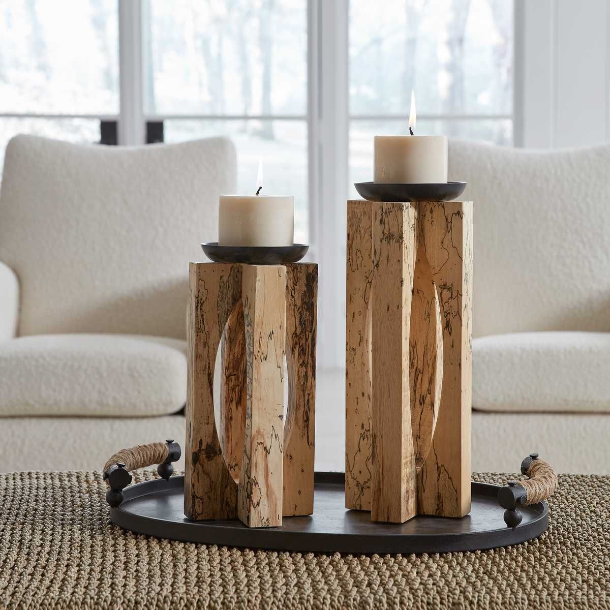 Ilva Candleholders, S/2 - decor accents and accessories for every room | Image 1 | InSTYLE Home & Rugs