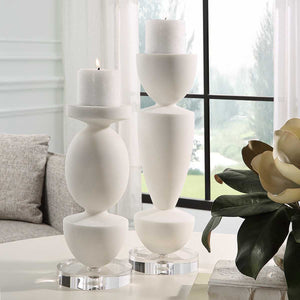 Lido Candleholders, S/2 - stylish home accessories to complete your decor | Image 3 | InSTYLE Home & Rugs
