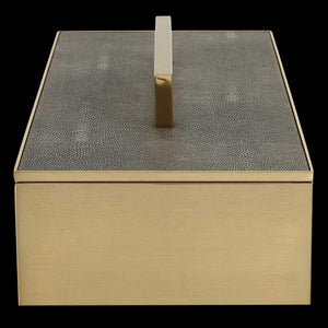 Wessex Box, Gray - modern accessories for a personalized living space | Image 6 | InSTYLE Home & Rugs