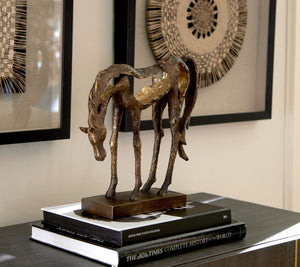 Openly Grazing, Sculpture - modern accessories for a personalized living space | Image 1 | InSTYLE Home & Rugs