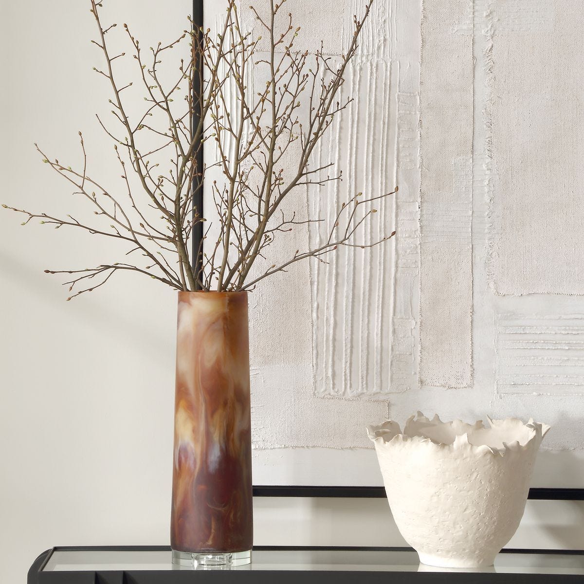 Iced Mocha, Vase - decor accents and accessories for every room | Image 1 | InSTYLE Home & Rugs