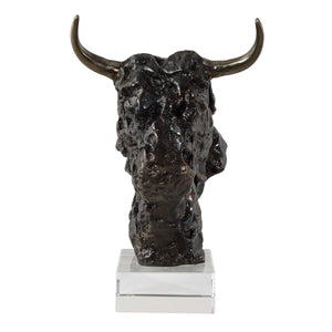 Bison Bust, Sculpture - stylish home accessories to complete your decor | Image 4 | InSTYLE Home & Rugs