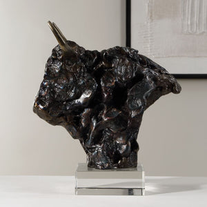 Bison Bust, Sculpture - stylish home accessories to complete your decor | Image 3 | InSTYLE Home & Rugs