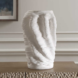 Stratified, Vase - modern vase with sleek design for floral arrangements | Image 3 | InSTYLE Home & Rugs