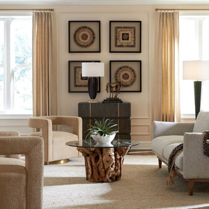 Blossom Bowl, Short - elegant decorative bowl for a unique centerpiece in any room | Image 6 | InSTYLE Home & Rugs