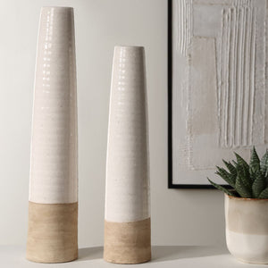 Ivory Sands, Vases, S/2 - decor accents and accessories for every room | Image 1 | InSTYLE Home & Rugs
