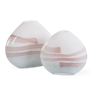 Blush Swirl, Vases, S/2 - stylish home accessories to complete your decor | Image 2 | InSTYLE Home & Rugs