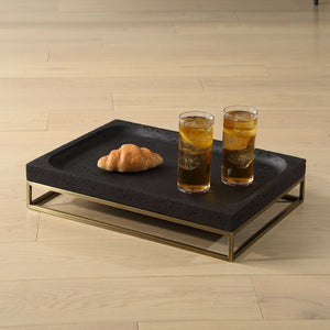 Shadowstone Tray - stylish tray to organize and display your favorite items | Image 3 | InSTYLE Home & Rugs