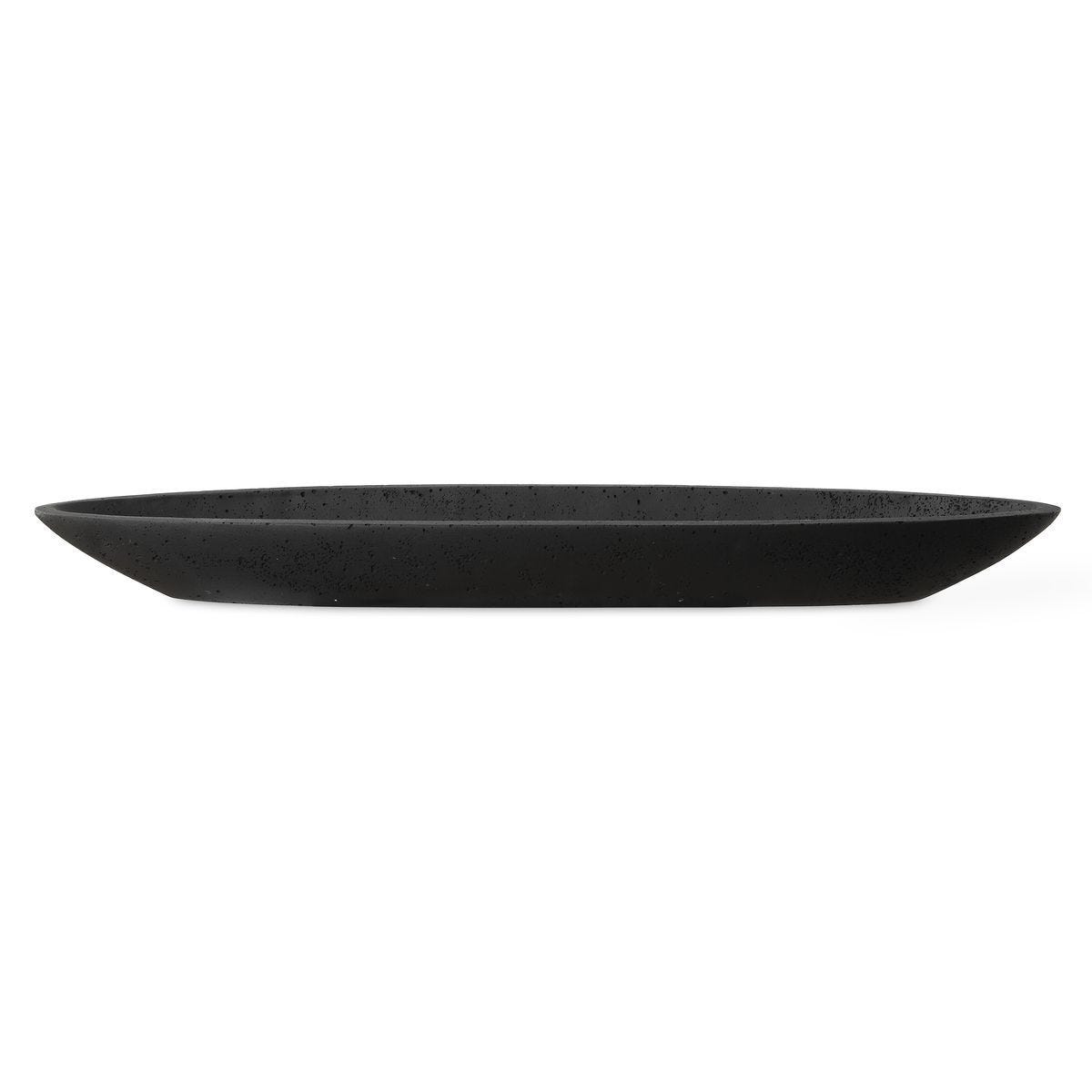Vessel Bowl, Black - stylish decorative bowl to enhance your home decor | Image 2 | InSTYLE Home & Rugs