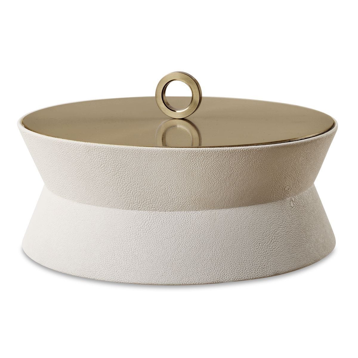 Luxe, Round Box - stylish home accessories to complete your decor | Image 2 | InSTYLE Home & Rugs