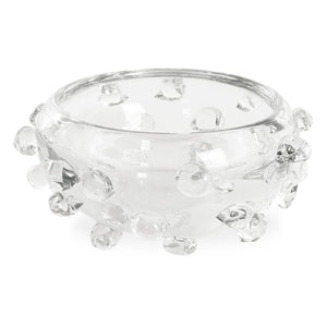 Aura, Glass Bowl - elegant decorative bowl for a unique centerpiece in any room | Image 2 | InSTYLE Home & Rugs