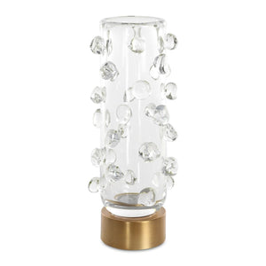 Aura, Glass Vase - modern vase with sleek design for floral arrangements | Image 2 | InSTYLE Home & Rugs