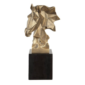 Chiseled Horse Bust, Sculpture - decor accents and accessories for every room | Image 5 | InSTYLE Home & Rugs
