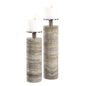 Shadowstone, Candleholders, S/2 - decor accents and accessories for every room | Image 2 | InSTYLE Home & Rugs