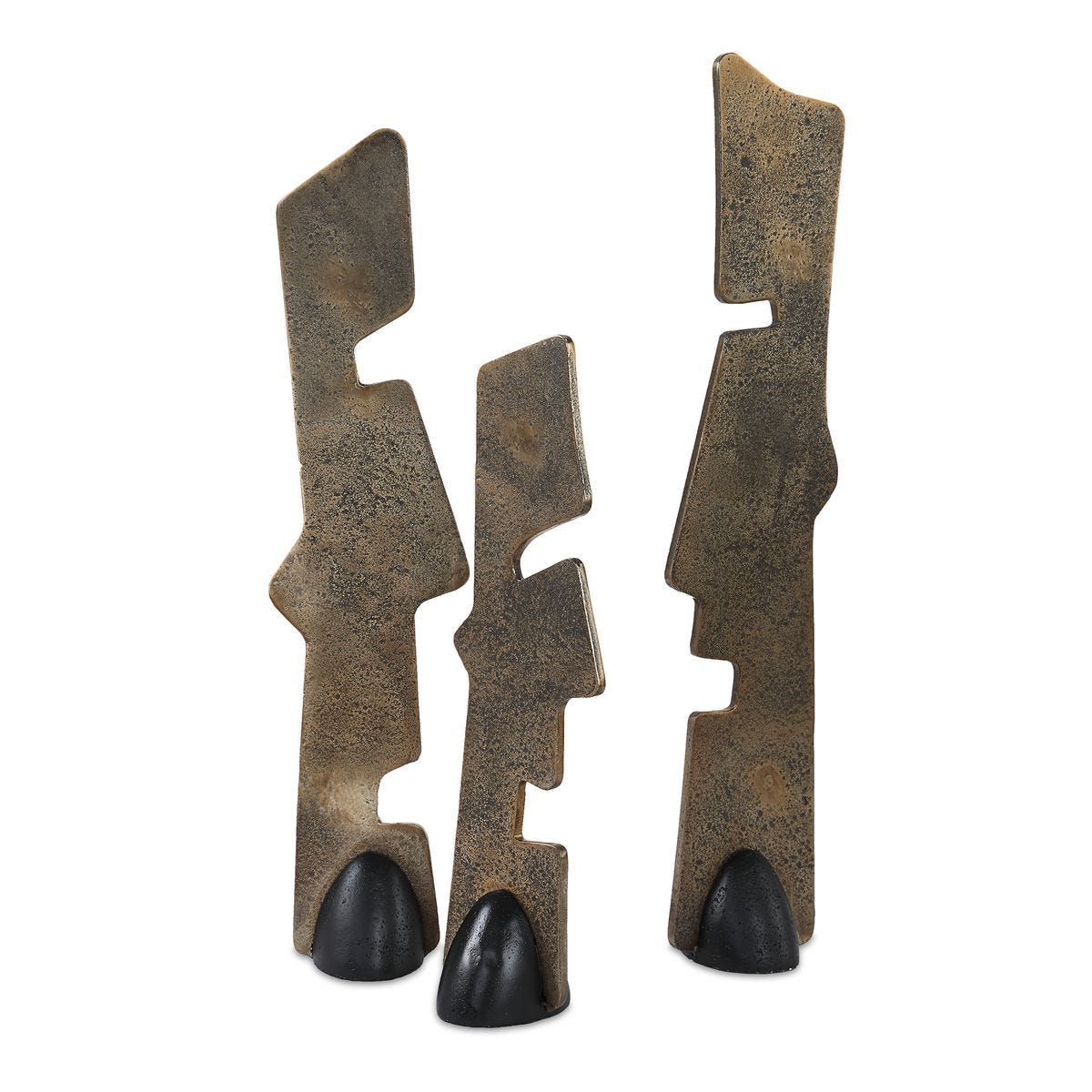 Geometric Echoes, Sculptures, S/3 - modern accessories for a personalized living space | Image 2 | InSTYLE Home & Rugs