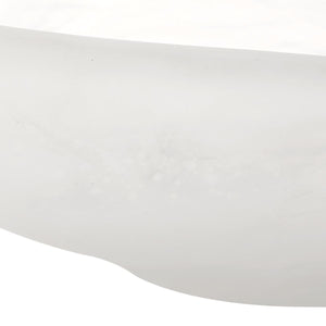 Marchena Bowl, White - modern decorative bowl for displaying fruit or decorative items | Image 7 | InSTYLE Home & Rugs