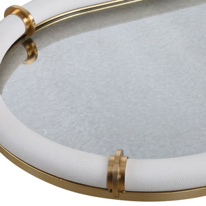 Cyprus, Oval Tray - stylish tray to organize and display your favorite items | Image 9 | InSTYLE Home & Rugs