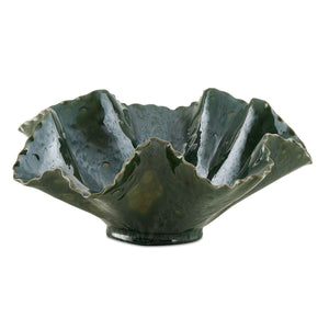 Verdant Bloom Indoor-Outdoor Bowl - elegant decorative bowl for a unique centerpiece in any room | Image 2 | InSTYLE Home & Rugs