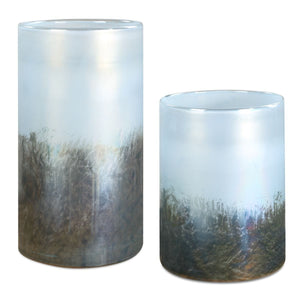 Midnight Mist Vases, S/2 - modern accessories for a personalized living space | Image 2 | InSTYLE Home & Rugs