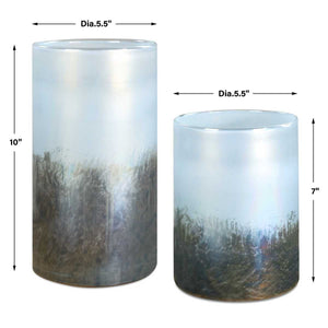 Midnight Mist Vases, S/2 - modern accessories for a personalized living space | Image 4 | InSTYLE Home & Rugs
