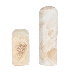 Stone Flow Indoor-Outdoor Sculptures, S/2 - modern accessories for a personalized living space | Image 7 | InSTYLE Home & Rugs
