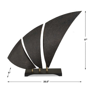Wind Crest Sculpture - stylish home accessories to complete your decor | Image 8 | InSTYLE Home & Rugs